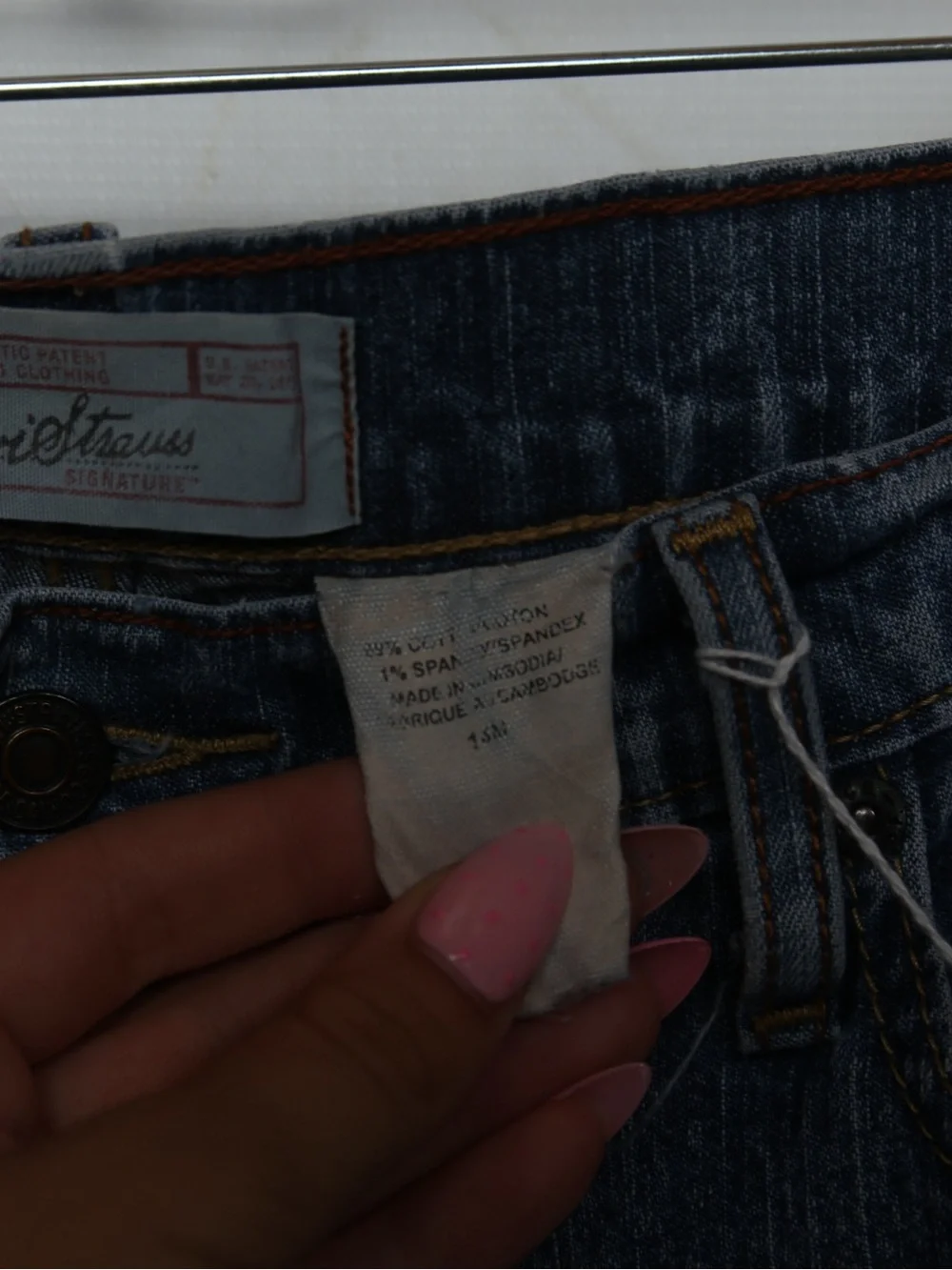 Mid-Wash Blue Women’s Bootcut Jeans - Picture 5 of 5